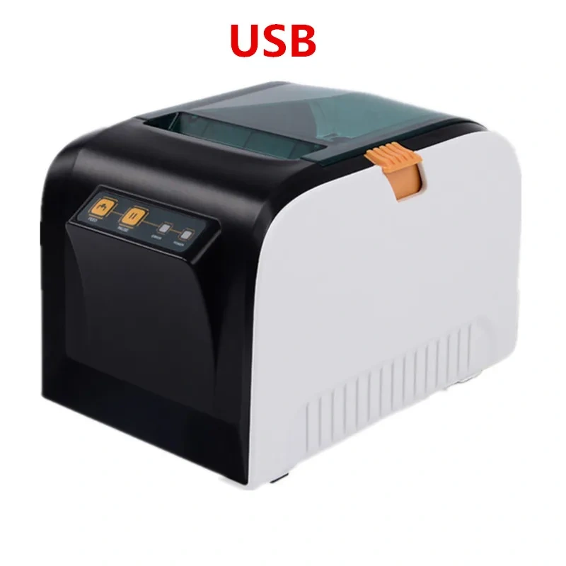GP3100TU 80mm Sticker Label Printer Thermal Barcode QR Code Receipt Bill Print Bluetooth USB Connection Exterior Fashion