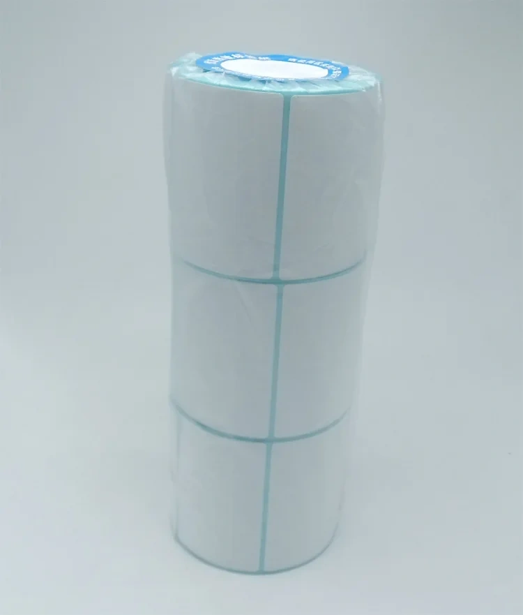 New 1PCS Thermal Barcode Sticker 70mmx50mm 500 Sheets Waterproof Bar Code Label Printing Paper