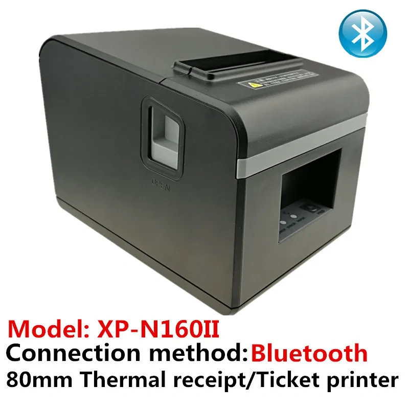 High Quality 80mm Thermal Receipt Printer Small Ticket Barcode Print With Automatic Paper Cutting Function Long Life XP-Q200
