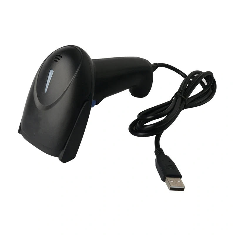 High Quality Bar Code Scanner USB Red Light Wired Barcode 1D 2D QR Used By Various Retail Stores Supermarket Shopping Mall