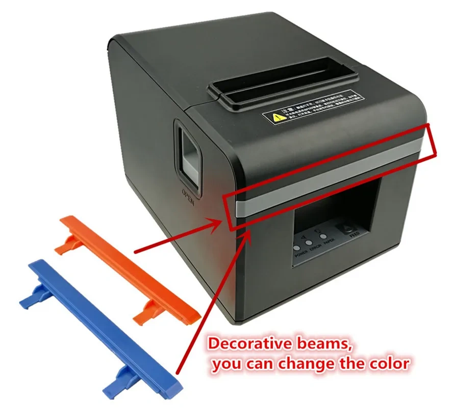 Free Shipping 80mm Receipt Printer Automatic Cutting Store Bill Print Exterior Fashion
