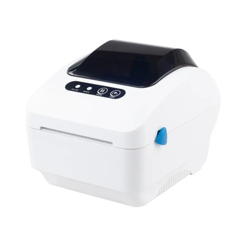 Brand New Thermal Barcode Label Printer QR Code Sticker Receipt Bill Print Support 20-80mm Width Paper High Quality