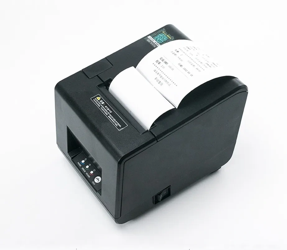 High Quality POS Printer 80mm Receipt Bill Small Ticket Automatic Cutting Print Speed Fast
