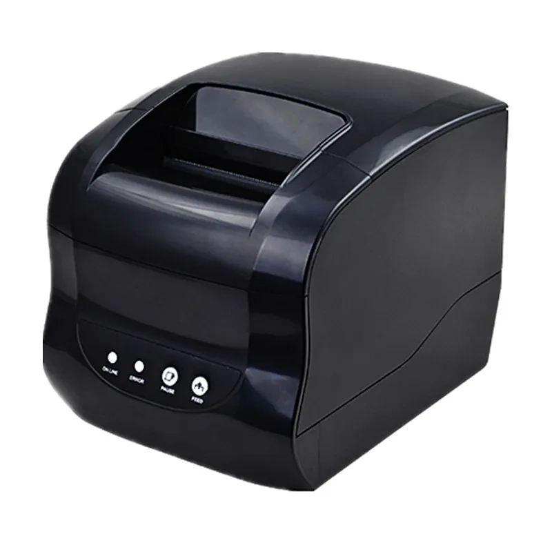 Thermal Sticker Label Barcode Printer 80mm Width QR Code LOGO Receipt Bill Print XP-360B