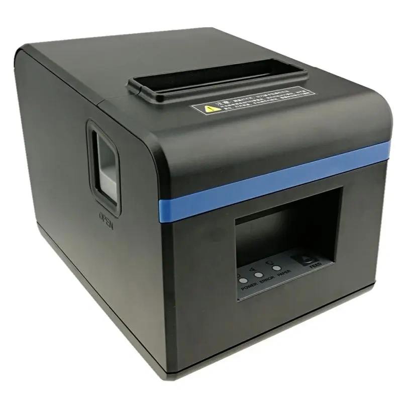 High Quality 80mm Thermal Receipt Bill Printers Kitchen Restaurant POS Print With Automatic Cutter Function Stylish Appearance
