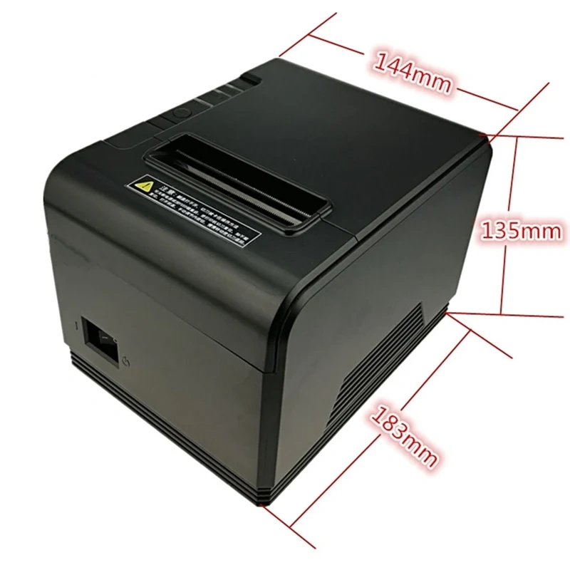 High Quality 80mm Thermal Receipt Printer Small Ticket Barcode Print With Automatic Paper Cutting Function Long Life XP-Q200