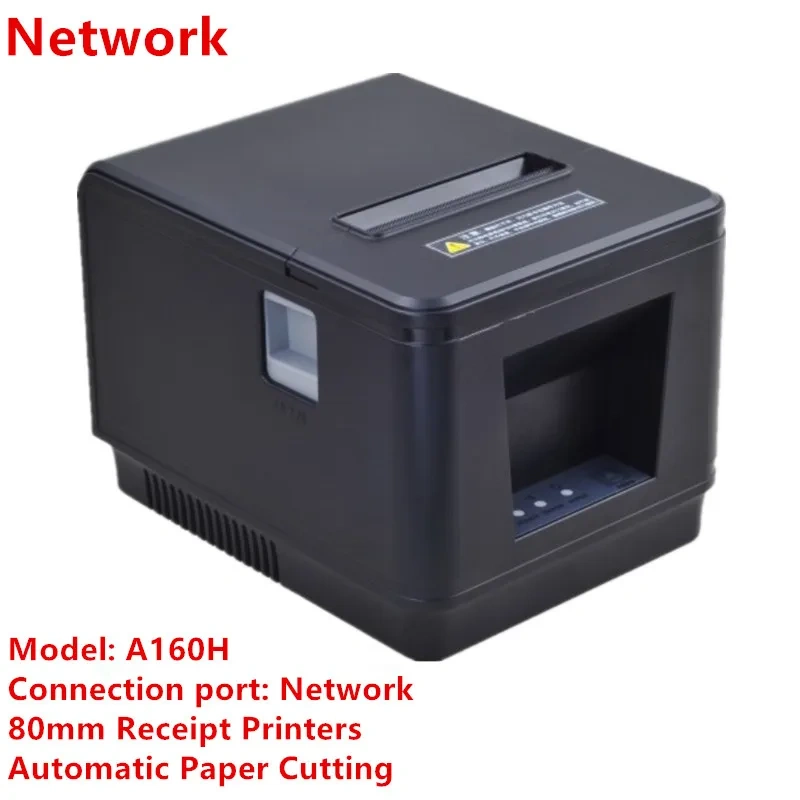 XP-A160H Receipt Printer 80mm Thermal Bill Print Automatic Cutting Supermarket Store Dedicated
