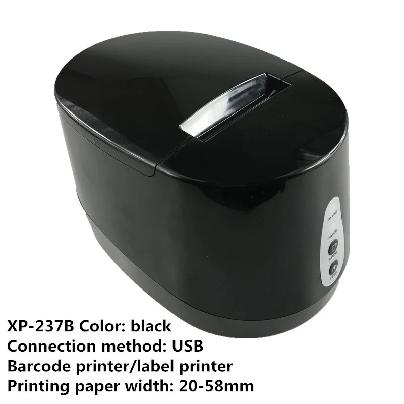 Wholesale 20-58mm Width Thermal Barcode Sticker Brand New Printer Qr Code Non-drying Label Print Fast
