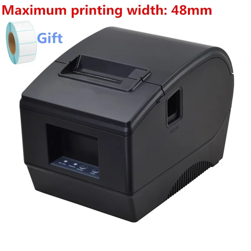 236B USB Thermal Label Barcode Printer 20mm-58mm Sticker Print High Quality Support 58mm Receipt Give Away 1 Roll Of Paper