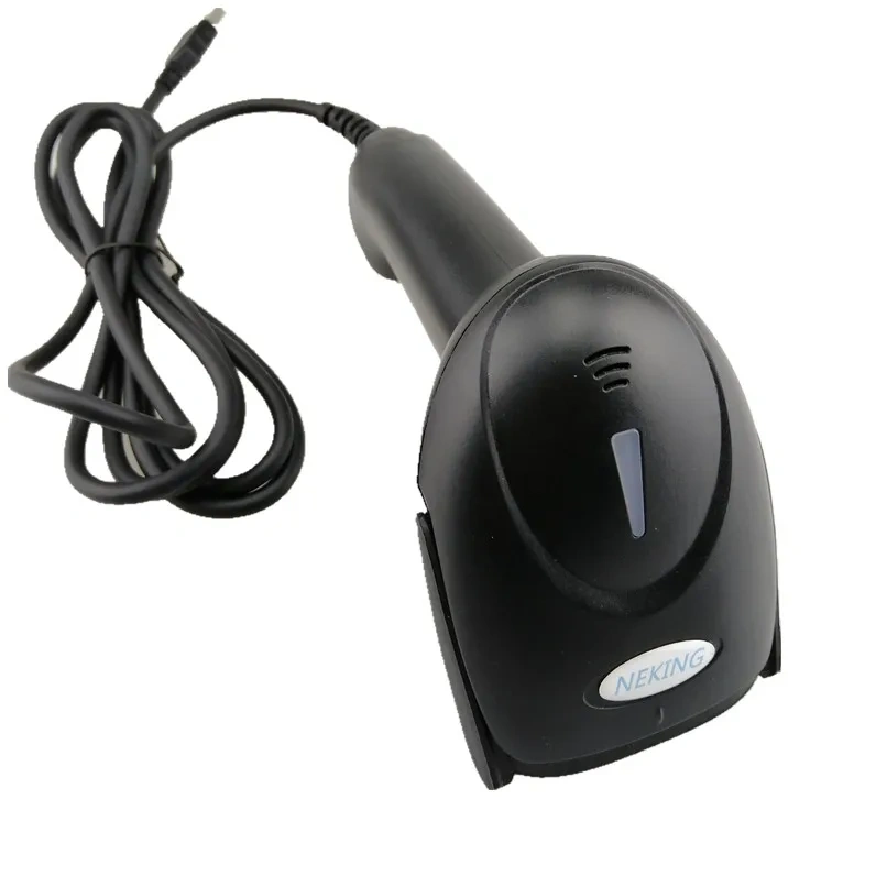 High Quality Barcode Scanner Red Light Bar Code Scanning Express Retail Store Supermarket Use USB Connection