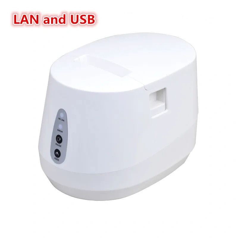 58mm Thermal Label Barcode Printer 1D 2D QR Code Receipt Clothing Tag Logistics Waybill Commodity Sticker Print XP-235B
