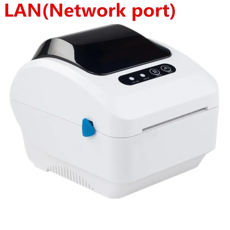 USB Thermal Sticker Label Barcode Printer Exterior Fashion Support 20-80mm Width Paper QR Code Receipt Bill Print