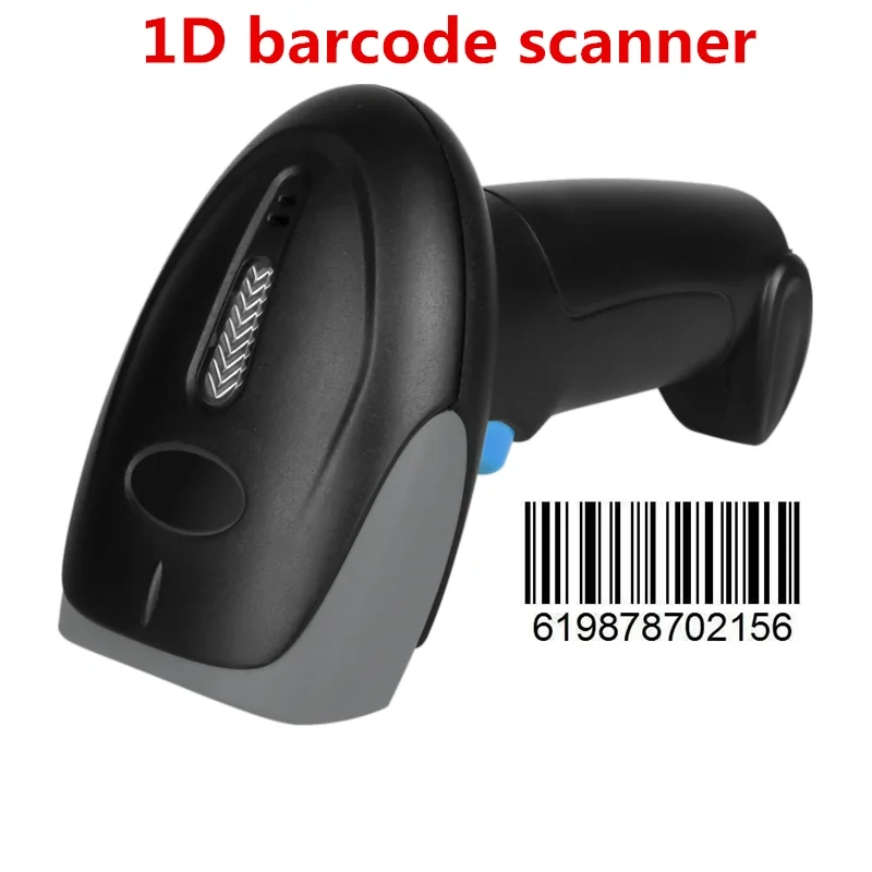 Wholesale High Quality Wired Red Light Scanner Bar Code QR Scan Gun 1D 2D Fast Recognition Very Durable