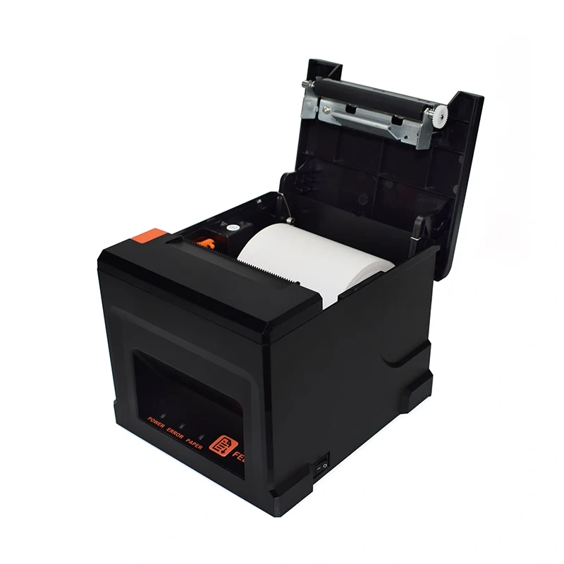 ZJ-8360 Brand New 80mm Receipt Printer Thermal Bill Print Automatic Cutting Restaurant Supermarket Store Dedicated High Quality