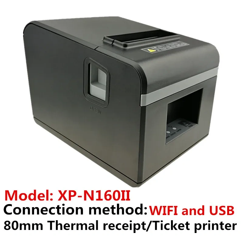 Wholesale Brand New 80mm Receipt Bill Printer High Quality  Small Ticket POS Print Automatic Cutting Speed Fast