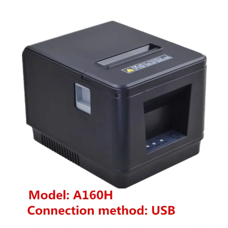 80mm Receipt Bill Mini Printer High Quality Small Ticket Print Automatic Cutting Speed Fast Exquisite Appearance