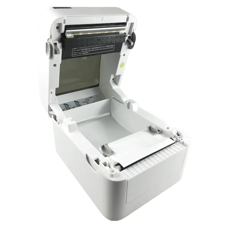 420B Thermal Label Printers Support 20-108mm Width Stickers QR Barcode Receipt Print