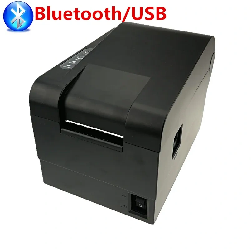 High Quality Clothing Tag Printer 58mm Thermal Barcode Sticker Qr Code Non-Drying Label Bluetooth Print