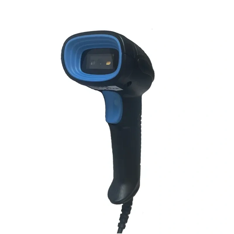 High Quality In Hand Wired Red Light Scanner Bar Code QR Scan Gun 1D 2D Fast Recognition