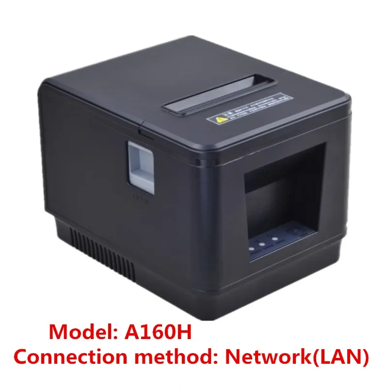 80mm Receipt Bill Mini Printer High Quality Small Ticket Print Automatic Cutting Restaurant Supermarket Store Use