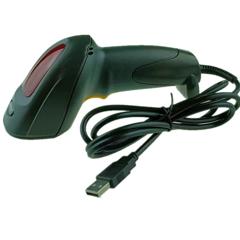 Wholesale Wired Bar Code Scan Gun 1D Scanner Fast Recognition USB Connection
