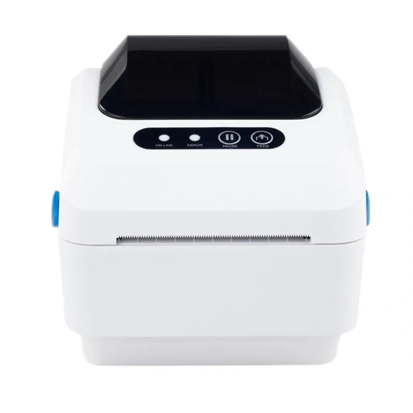 USB Thermal Sticker Label Barcode Printer Exterior Fashion Support 20-80mm Width Paper QR Code Receipt Bill Print
