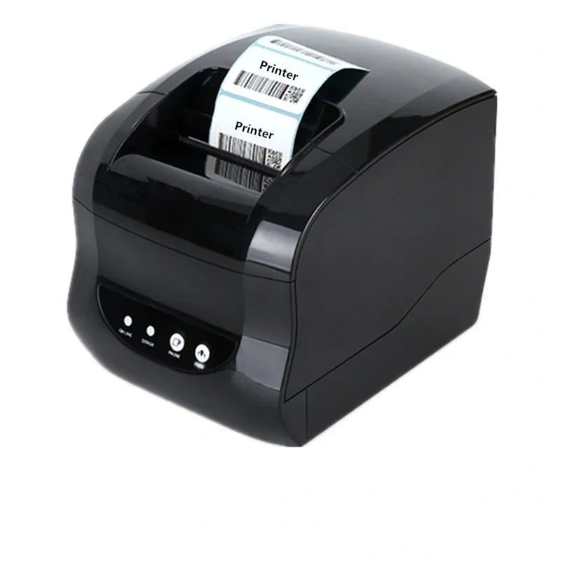 365B Label Barcode Printer USB Bluetooth Connection 80mm Thermal Receipt Bill Sticker Print