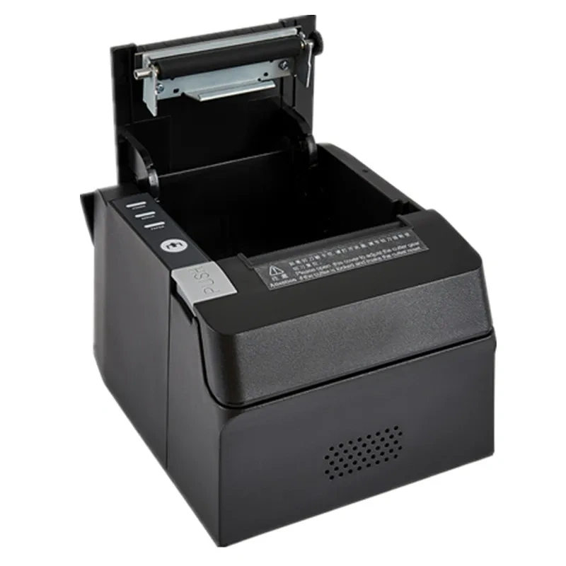 Brand New 80mm Thermal Receipt Printer Supermarket Retail Store Bill POS Print Automatic Cutting With USB+LAN Two Ports
