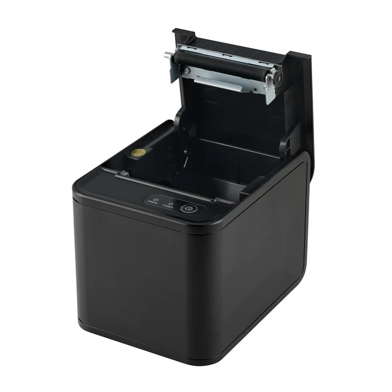 New Original 80mm Receipt Printer Mini Thermal Bill Print Automatic Cutting Supermarket Store Restaurant Use Give Away Paper