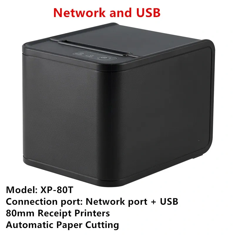 High Quality 80mm Receipt Printer Bill Small Ticket Barcode Print With Automatic Paper Cutting Function XP-Q200