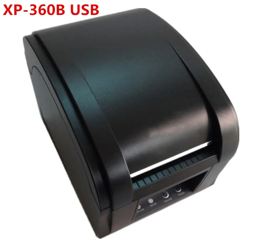 365B Label Barcode Printer USB Bluetooth Connection 80mm Thermal Receipt Bill Sticker Print