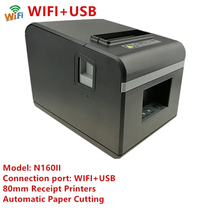 XP-A160H Receipt Printer 80mm Thermal Bill Print Automatic Cutting Supermarket Store Dedicated