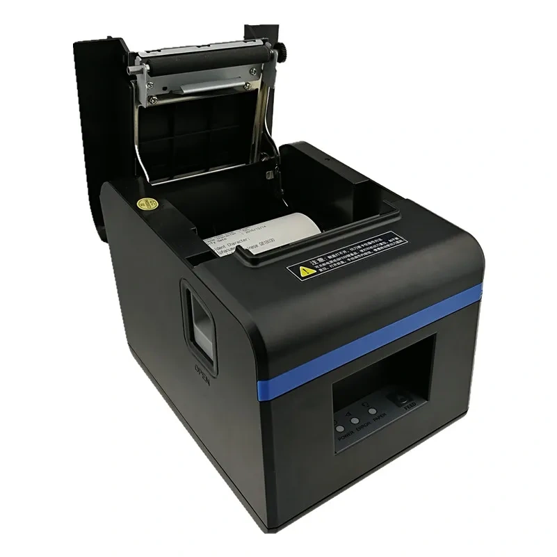 80mm Receipt Bill Mini Printer High Quality Small Ticket Print Automatic Cutting Speed Fast Exquisite Appearance