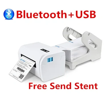 High Quality Label Barcode Printer Receipt Tag Stickers 20mm-108mm Width Print Band Bracket