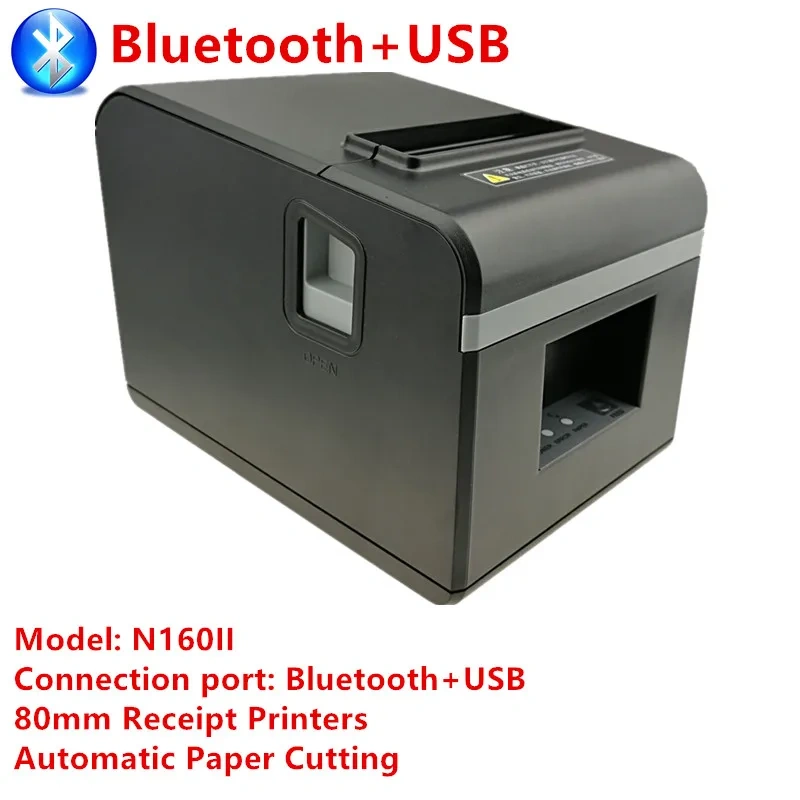 XP-A160H Receipt Printer 80mm Thermal Bill Print Automatic Cutting Supermarket Store Dedicated