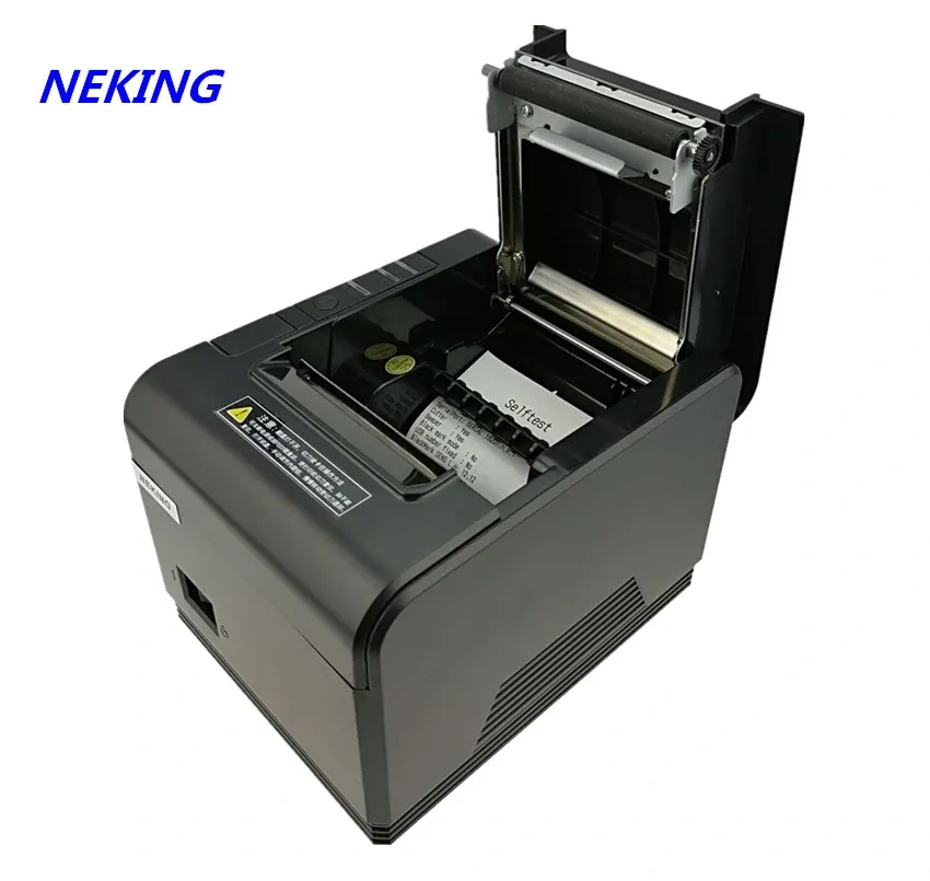 High Quality 80mm Thermal Bill Receipt Printer Automatic Cutting Machine Printing Speed Fast 200mm/Second