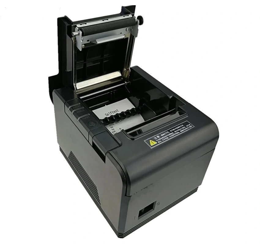 Wholesale 80mm Thermal Printer Receipt Small Ticket Barcode Print With Automatic Paper Cutting Function High Quality