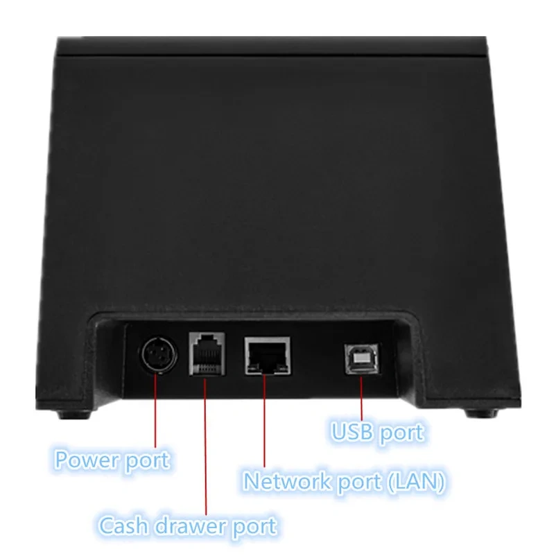 80mm Receipt POS Printer High Quality Thermal Bill  Print Fast Automatic Cutter USB+Network Port