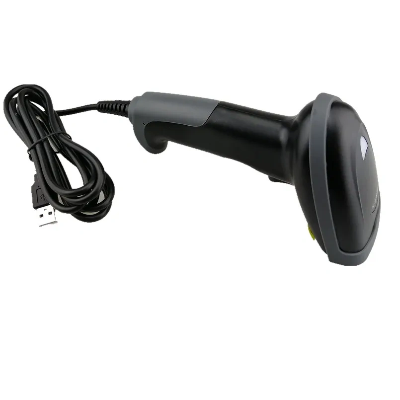 High Quality Bar Code Scanning Guns 1D Wired Laser Scanner Supermarket Retail Store Logistics Dedicated USB Connection