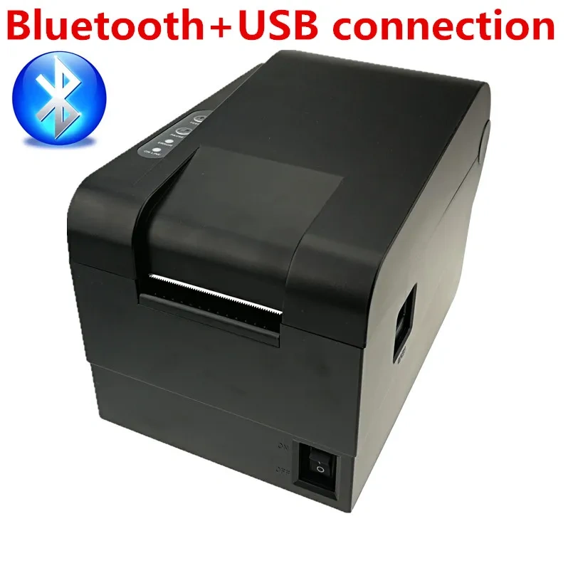 High Quality Clothing Tag Printer 58mm Thermal Barcode Sticker Qr Code Non-Drying Label Bluetooth Print
