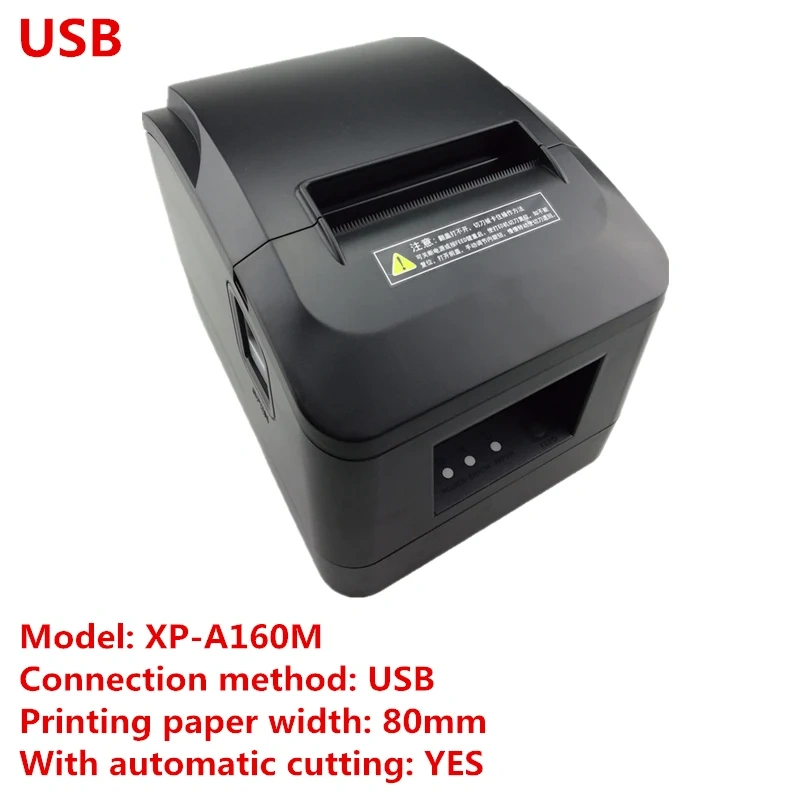 Wholesale High Quality 80mm Printers Receipt Small Ticket Fast Speed Print Automatic Cutting Retail Store Kitchen Dedicated
