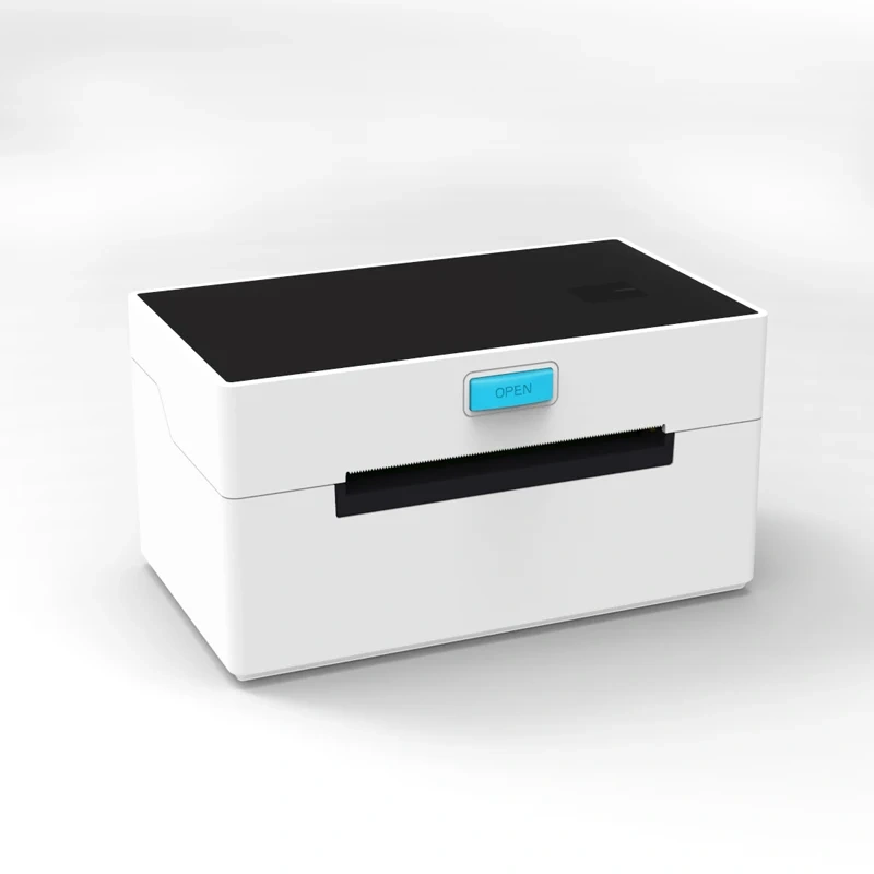 ZJ-9220 Label Barcode Printer 20mm-108mm Width Clothing Tag Stickers Print Band Bracket Fast High Quality