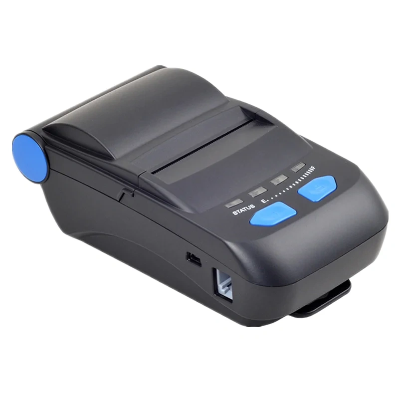 New 58mm Portable Bluetooth Mobile Printer P300 POS Thermal Mini Receipt Bill Print With Battery