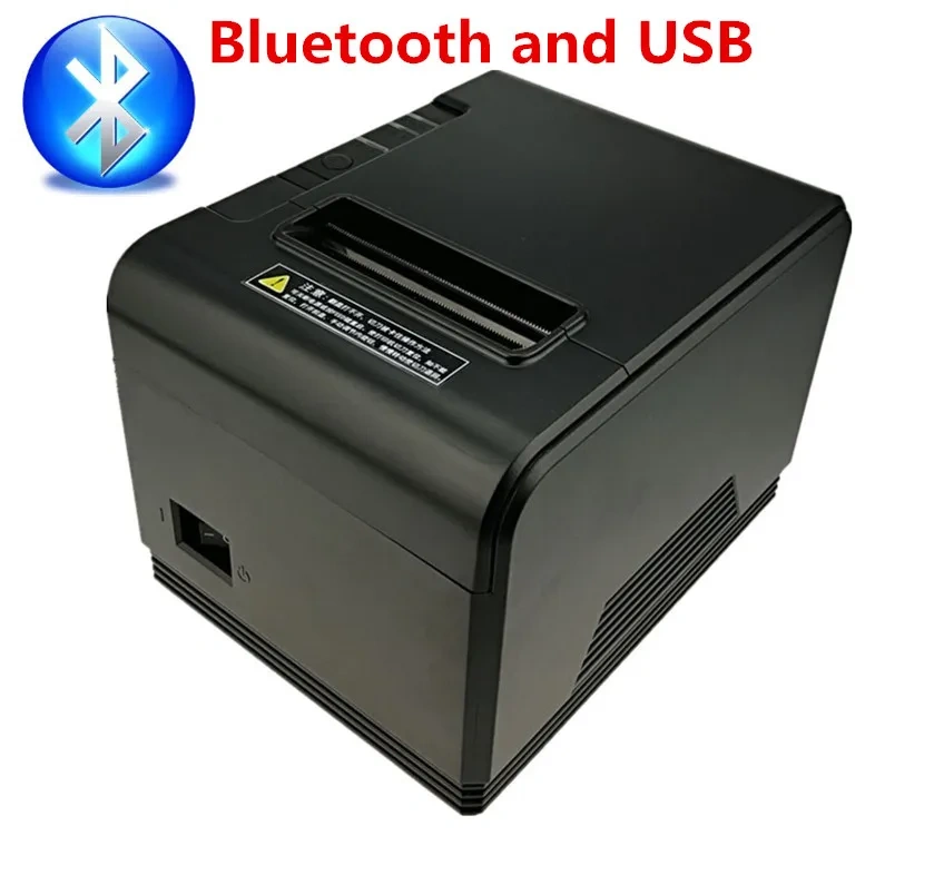 Wholesale 80mm Thermal Bluetooth Printer High Quality Receipt Small Ticket Barcode POS Print Appearance Fashion Have Automatic C