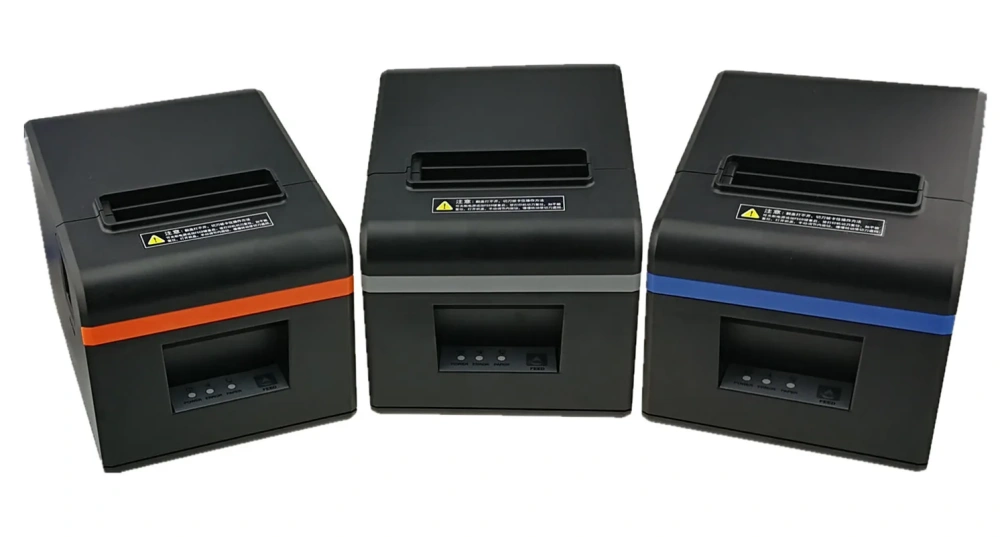 Original Mini 80mm Thermal Receipt Printer Automatic Cutting Kitchen Restaurant Store Bill Print Exterior Fashion