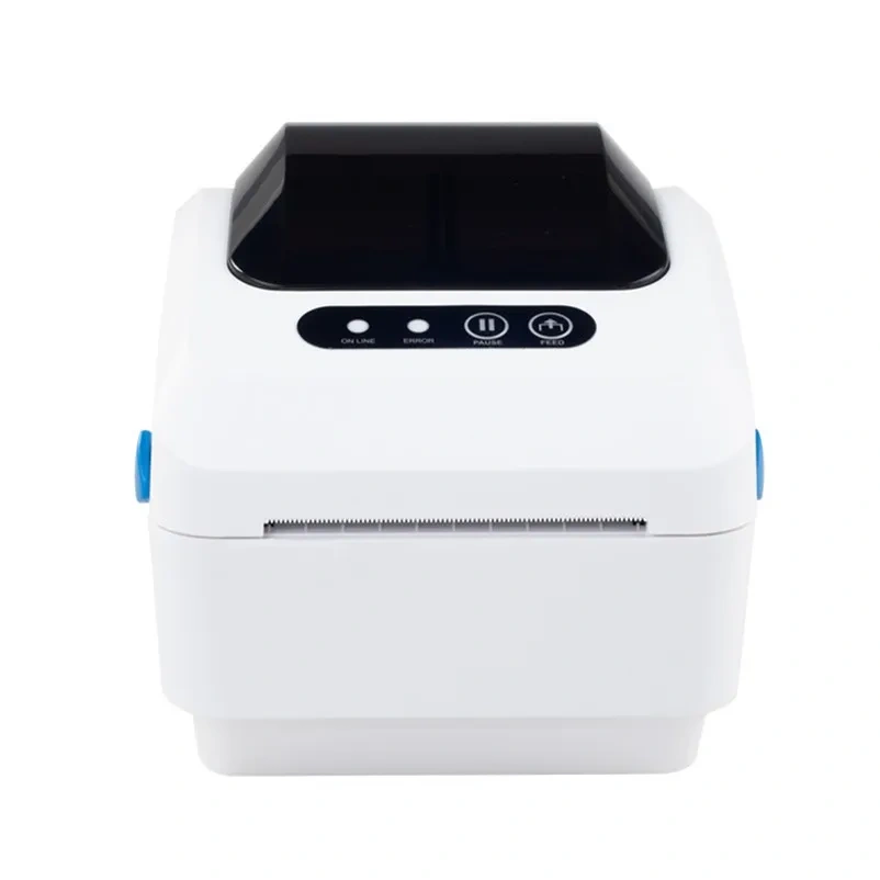 Brand New Thermal Barcode Label Printer QR Code Sticker Receipt Bill Print Support 20-80mm Width Paper High Quality