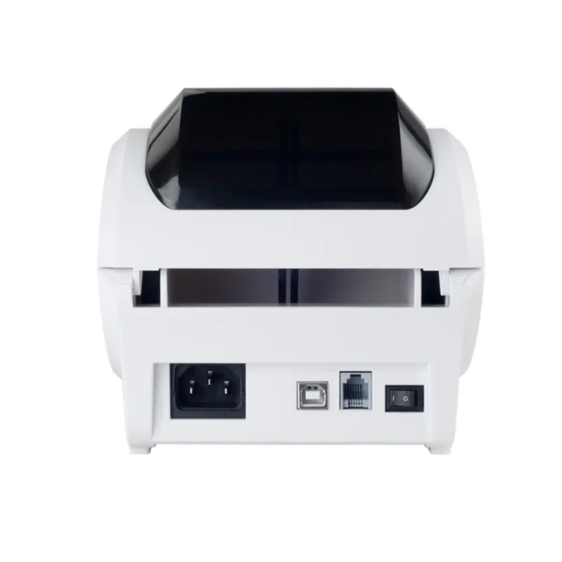 Brand New Thermal Barcode Label Printer QR Code Sticker Receipt Bill Print Support 20-80mm Width Paper High Quality