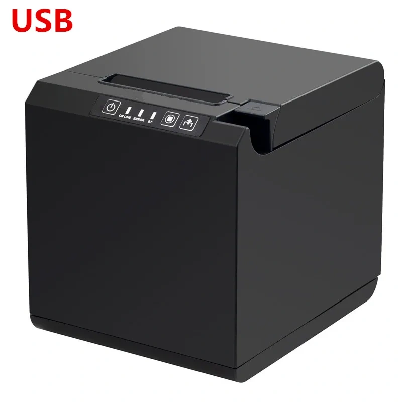 Brand New Thermal Barcode Sticker Printer 20mm-58mm Width Qr Bar Code POS Bill Print