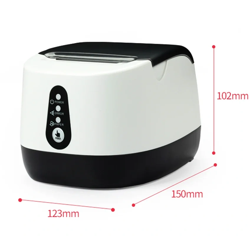 58mm USB+Bluetooth Thermal Printer Wholesale High Quality Receipt POS Machine Printing