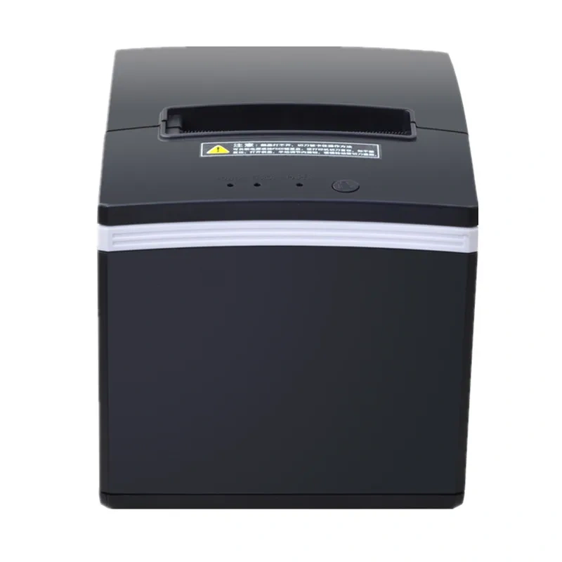 Fashion 80mm Width Thermal Receipt Printer Bill Print Automatic Cutting Simultaneously Has USB LAN Serial Port